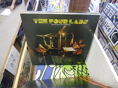 Four Lads Ten Million & Still Counting LP FONA 1977 EX SIGNED jazz pop autograph