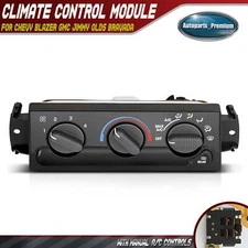 HVAC Control Module for Chevrolet Blazer GMC Jimmy Oldsmobile Bravada w/Defogger