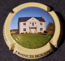 Lot lettre B - BOUGY F. maison / 1 CAPSULE PLAQUES DE MUSELETS CHAMPAGNE