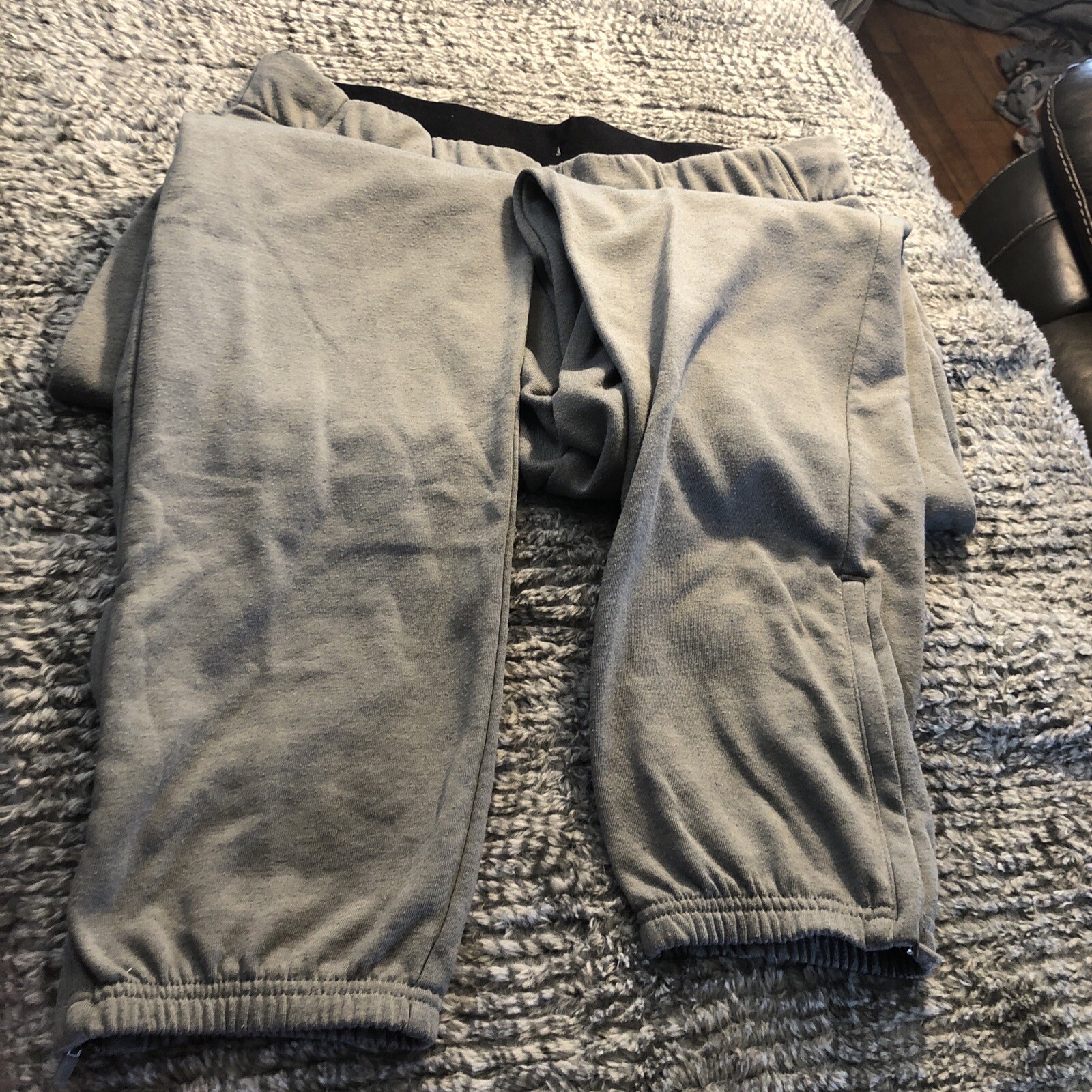 nike dri fit grey sweatpants eBay