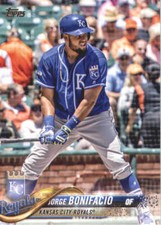 2018 Topps #373 Jorge Bonifacio Kansas City Royals