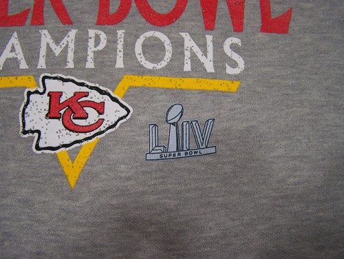Kansas City Chiefs Super Bowl LIV Champions Hooded Sweatshirt 3XL - Picture 3 of 4