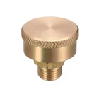 Machine Parts 1/8NPT Male Thread Grease Oil Cup Cap Gold Tone