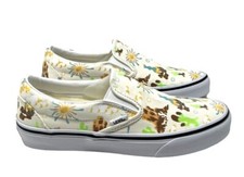 VANS Classic Slip On Shoe Canvas White Men's Size Sneakers Skate Low VN000BVZBPH