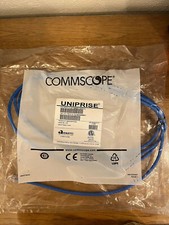 Lot of 10 NEW Commscope Uniprise CAT6 10ft Blue Patch Cords UNC6-BL-10F