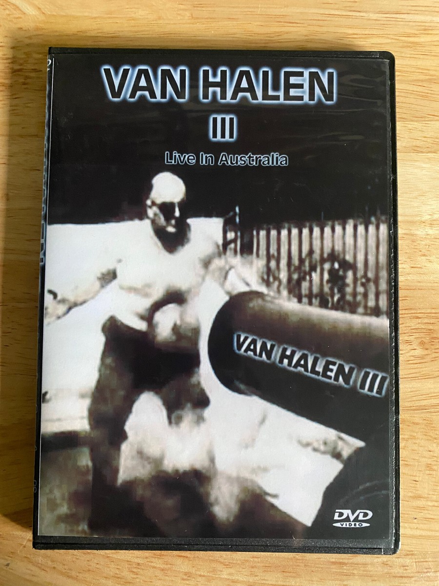 Van Halen - III Live from Australia 1998 DVD Live Eddie Alex Gary