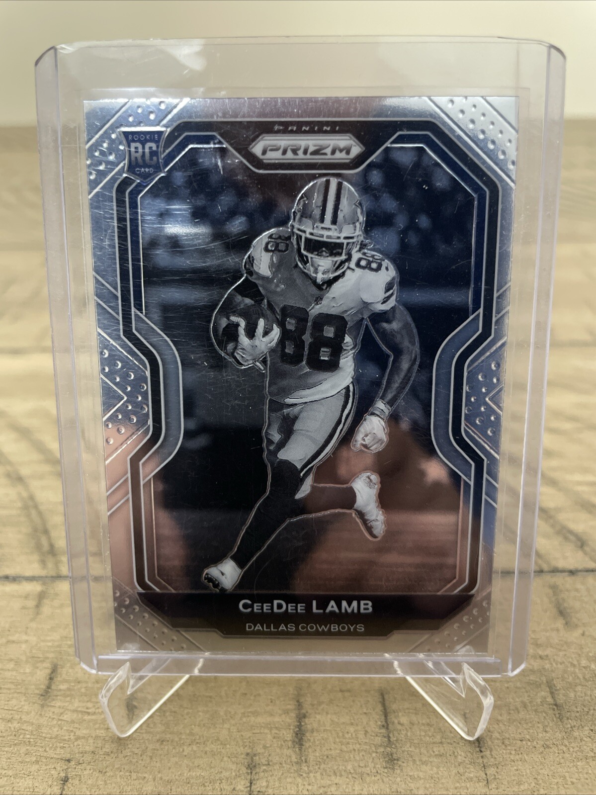 2020 Panini Prizm Variation SP (Negative) CeeDee Lamb #334 Rookie RC