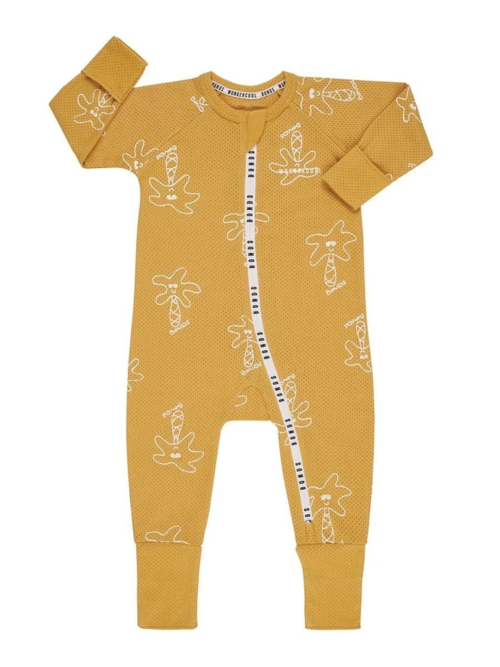 Bonds Zip Wondercool Romper - Yellow 00000