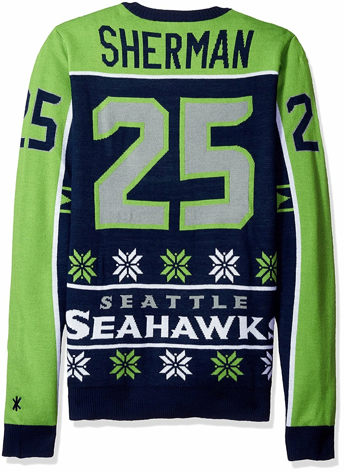 Football Men's Seattle Richard Sherman #25 Ugly Sweater, Gift For Fan, Christmas Gift