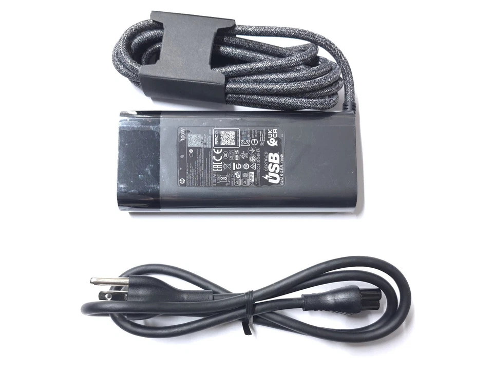 New Geniune 100W USB-C AC Charger For HP N56858-011 N57045-001 TPN-LA31 TPN-DA32 - Image 4 of 4