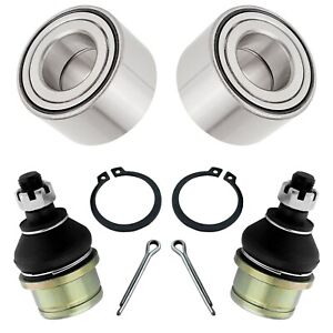 2 FRONT WHEEL KNUCKLE BALL BEARING JOINT FOR Honda TRX500 FOREMAN 500 4X4 14-19