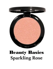Mineral Blush Pressed ~Sparkling Rose~  New Satin-like Makeup Blush for Cheek 
