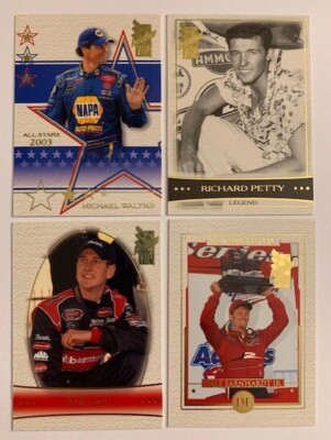 Vip Auto Racing Complete 50-Card Set of 2003 Press Pass VIP AUTO RACING: Loaded with ...