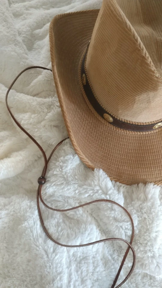 Sombrero de Vaquero Resistol Autoconformable Rancho Pana 7-1/4 Hecho en EE. UU. Beige Tostado Foto 2 de 4