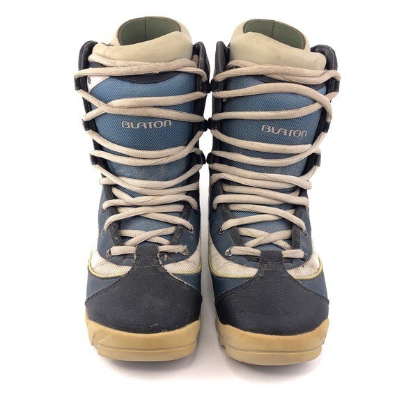 Burton Moto Snowboard Boots Mens Size 8 UK 7 Blue Gray  display picture 2
