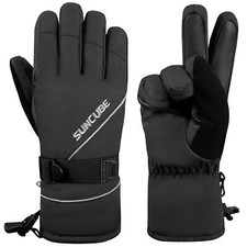 Mens Ski Gloves Winter Thermal Snowboarding Insulated Waterproof Windproof Warm