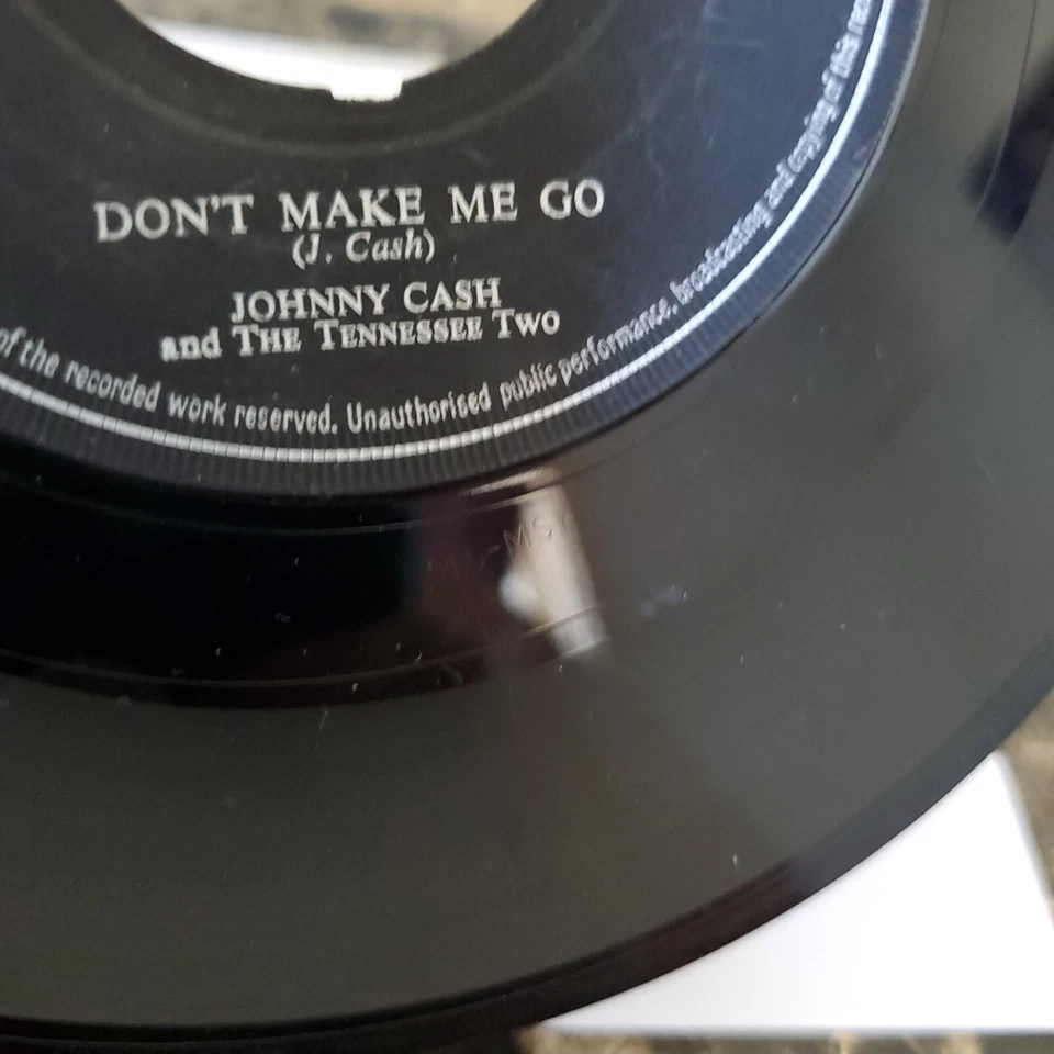 IMPORT Johnny Cash Next In Line/Don't Make Me Go 7" 45 RPM LONDON 45-HL-7020 - Image 3 of 3