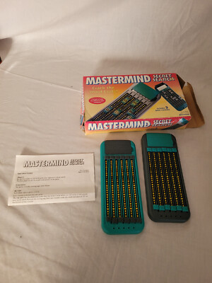 1997 NEW In Box Mastermind Secret Search Game Crack the Word Code