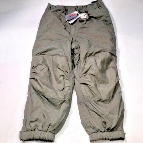 GEN III Level 7 Pants Large Regular ECWCS Grey Primaloft Cold Weather  Trousers