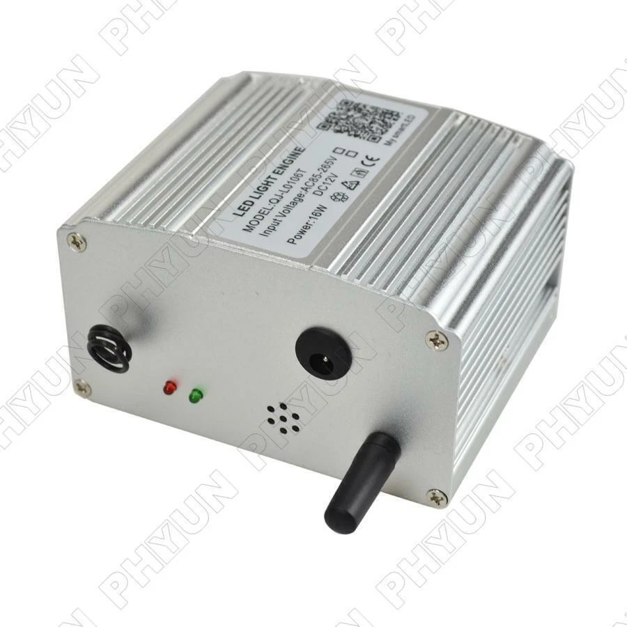 Luz LED Twinkle Meteor RGBW 16W techo de coche cielo estrellado luz fibra óptica Foto 4 de 4