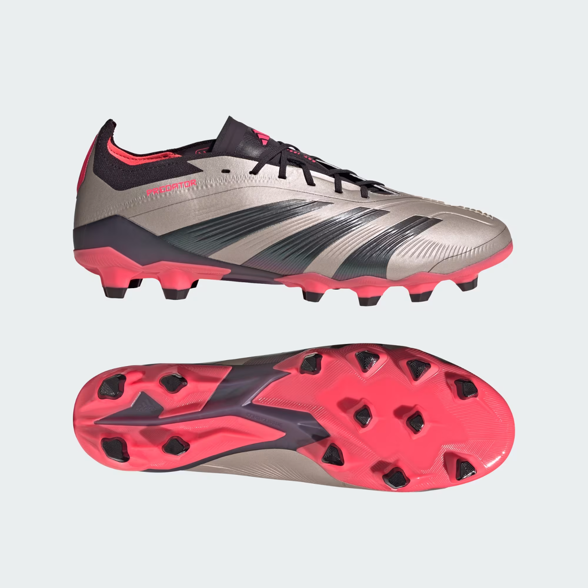 adidas PREDATOR ELITE LOW HG/AG IH5922 Platinum Metallic Unisex