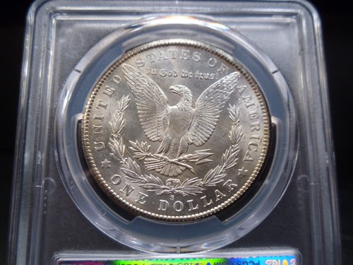 1902-S MS63 Morgan Silver Dollar PCGS Certified - Gold Shield Holder - Picture 6 of 8