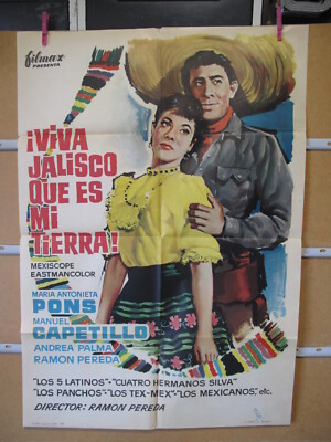 A6918 VIVA JALISCO QUE ES MI TIERRA MARÍA ANTONIETA PONS MANUEL CAPETILLO