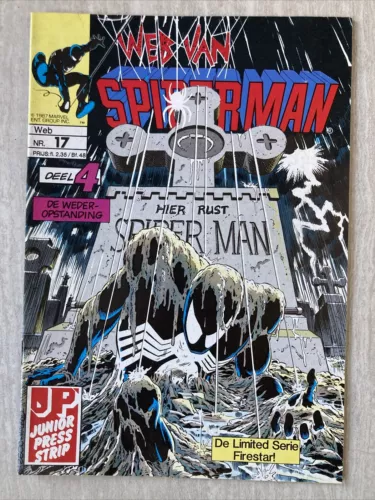 Web Of Spider-Man #32 Dutch Edition (Junior Press/Marvel 1988) 