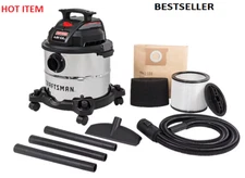 Vacuum Wet/Dry Cleaner Shop Vac Dry Wet 5 Gallon 4 Hp Portable Blower Car New