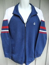 Princess Cruises Jacket Nwt Unisex Blue Xl Chest 46" Full Zip Embroidered Anchor