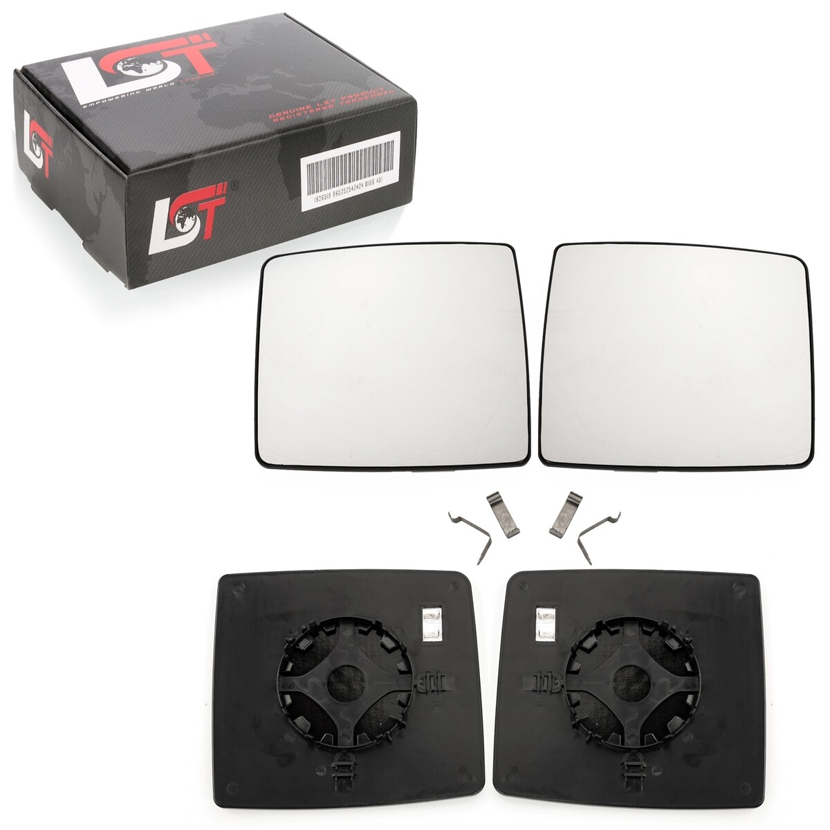 2x Exterior Mirror Heated Convex Left Right Set for Opel Combo C F25 Tour Van