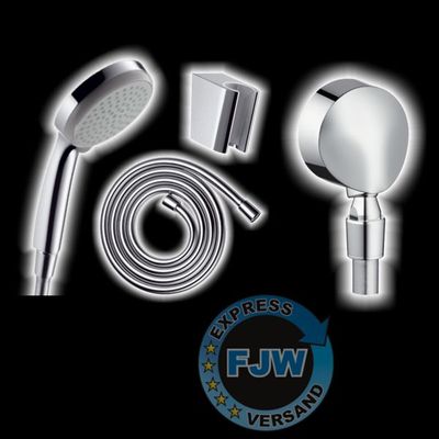Hans Grohe Croma 100 Vario Handbrausegarnitur Brause Halter Schlauch, Anschluss