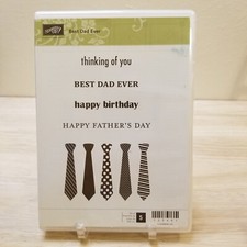 Stampin Up Best Dad Ever Stamps