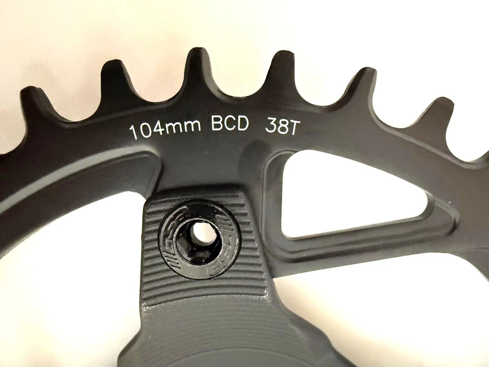 SMN E8000 Boost E-bike Chainring+Spider 104BCD 38 tooth CL 53mm W0145 / WB460 - Image 2 of 4