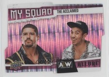 2022 Allure AEW My Squad Pink /100 Max Caster Anthony Bowens The Acclaimed 1f60