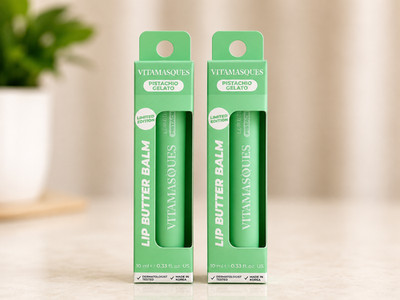 2 Vitamasques Pistachio Gelato Lip Balms