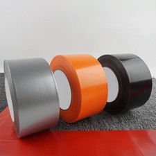 6 ROLL DUCT TAPE GAFFER GAFFA TAPE HEAVY DUTY STRONG WATERPROOF CLOTH BLACK GREY