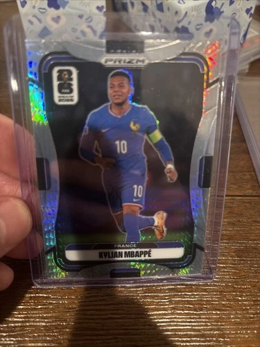 2026 Panini Prizm World Cup Kylian Mbappe SP Hyper Prizm #40 France