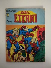 RACCOLTA GLI ETERNI - Num. 1 Editoriale Corno 1978 Collana Fantasy 