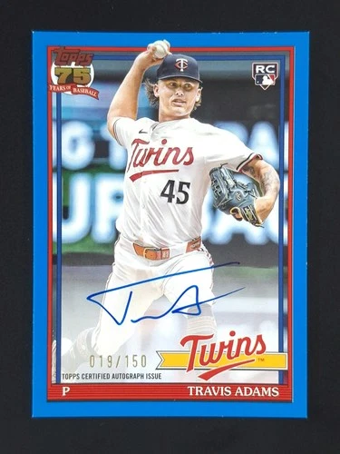 2026 Topps Series 1 Travis Adams Red Foil (RAW)