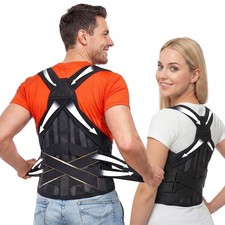 Posture Corrector for Women  Men, Back Brace Advanced Full Back Support for Upp