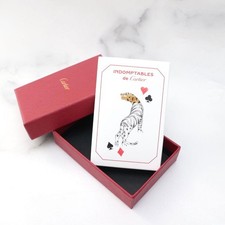 Cartier Playing Cards Joker With Tiger Illustration 54 Sheets Boxed unused Japan