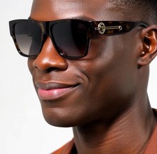 Men Sunglasses Fashion Design Classy Gradient Lens Kleo Square Shades 2026 Style