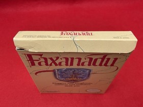 NES FAXANADU w BOX MANUAL FOAM NICE LABEL SHINEY BOX TESTED WORKING