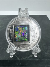 10 Zlotych Silver Hologram Ag 2008 Poland 450 Years of the Polish Postal Service