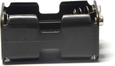 3 Pcs 4 X 1.5V 6V AA Battery Holder Leads with 3 Pcs 9V I Type Snap Connect...