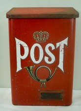 Traditional Swedish Wall Mount Post Mailbox V...