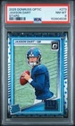 2025 Panini Donruss Optic - Rated Rookie Jaxson Dart #273 Stars Prizm (RC) PSA 8