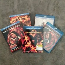 Blu-ray Hunger Games 1-4 Complete Movie Collection Lot Slipcover J Law YA OOP
