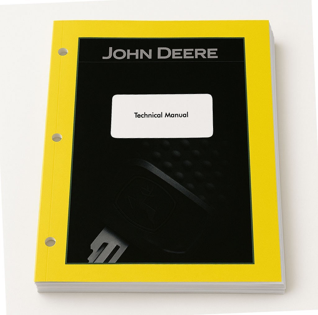 John Deere 310E Backhoe Loader Technical Service Repair Manual - TM1649